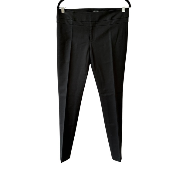 CLUB MONACO DRESS PANTS MID RISE CLASSIC TAPERED OFFICE COTTON BLD MINIMALIST 6 - Picture 1 of 10